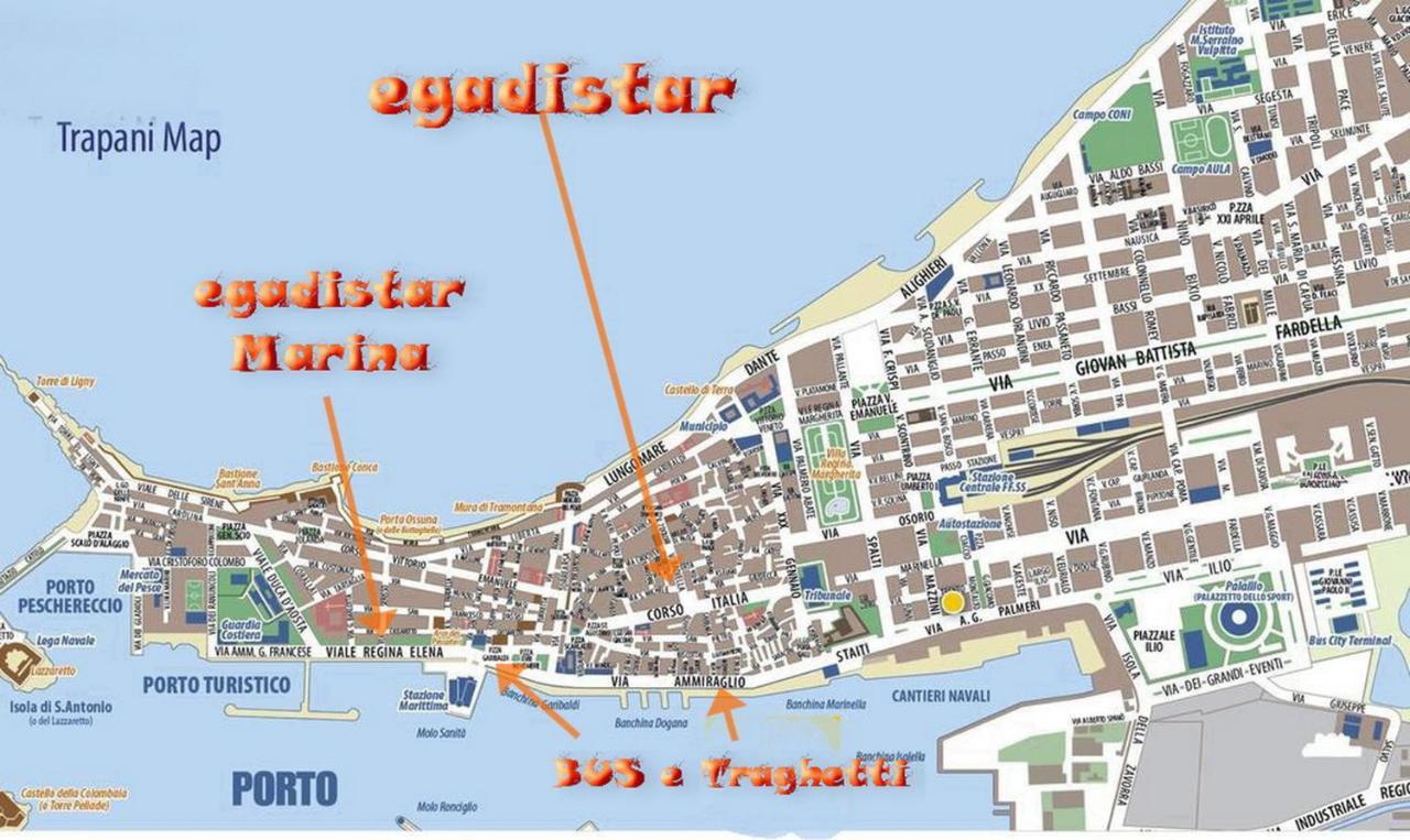 Trapani Egadistar Apartments Екстер'єр фото